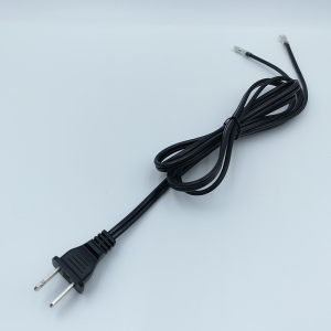 ETL US 2 Pin Ac Power Cord Plug